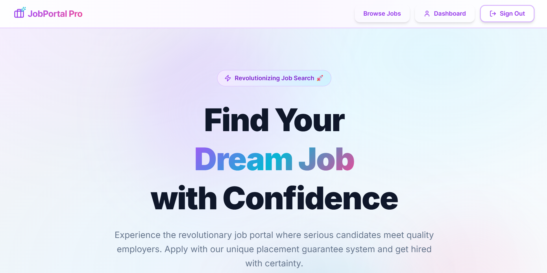 JobPortal Pro project preview